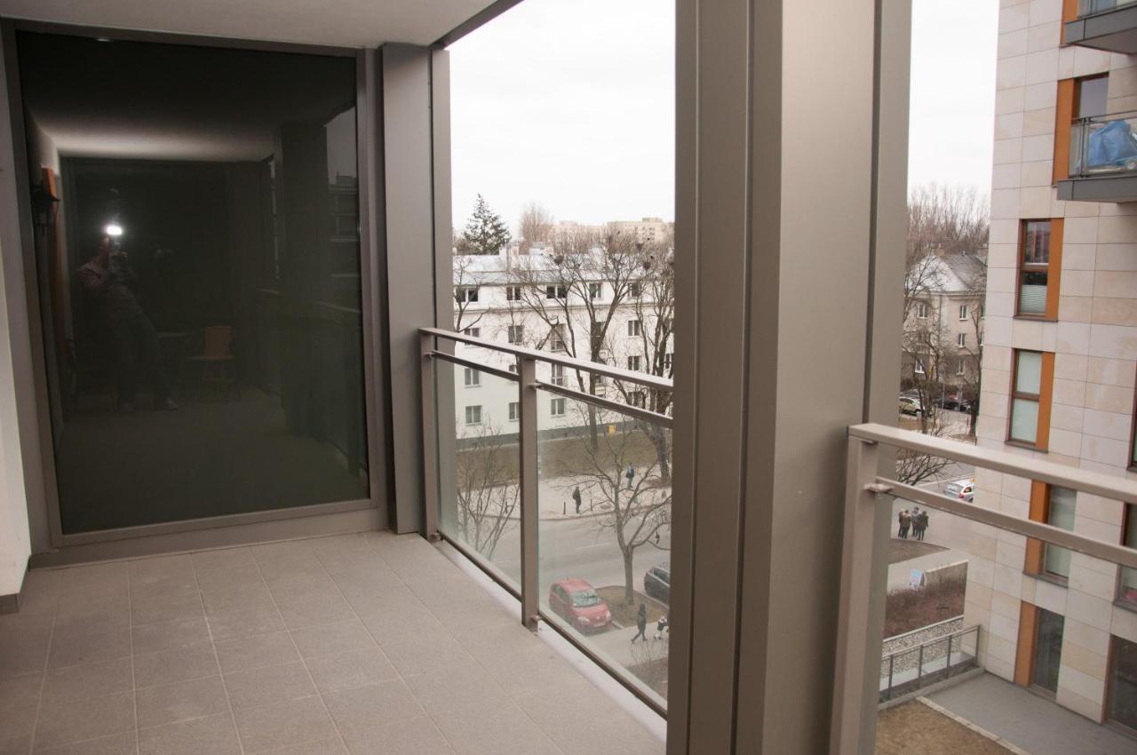 Apartament Obrzeżna 3 Deluxe Warschau Exterior foto